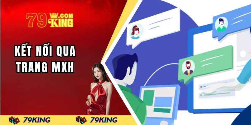 Kết nối qua trang MXH